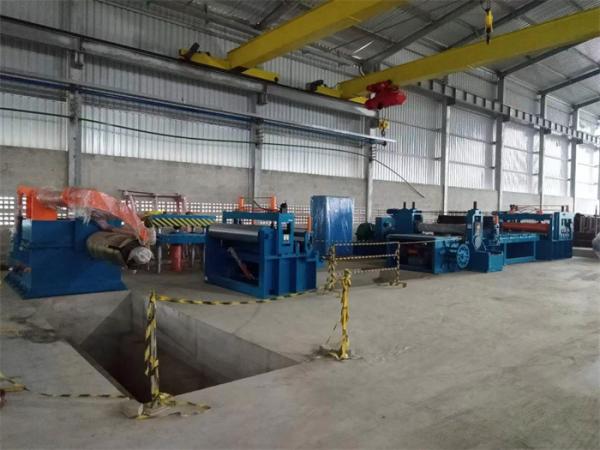 Buy cheap ERW Pipe Low Cabon Black Steel Coil Slitting Line Machine 0.4-4 X 1600 from wholesalers