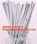 biodegradable gold stamping paper straw,colour disposable wholesale drinking