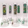 Buy cheap Heavy Glass 10" Hookah Water Pipe Peach Stripe Tobacco Beaker Bong Ice Catcher from wholesalers