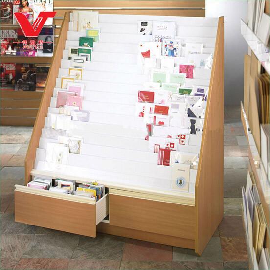 Buy cheap Wooden Display Stand For Promotion Of Greeting Card and magazines from wholesalers