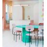 Buy cheap Hot selling Iron metal frame Round backrest Dining Chair for wedding hotel restaurant cafe kitchen from wholesalers