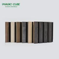 Buy cheap Fr MDF Slatted Timber Acoustic Panels for Wall and Ceiling Decoration 12mm product