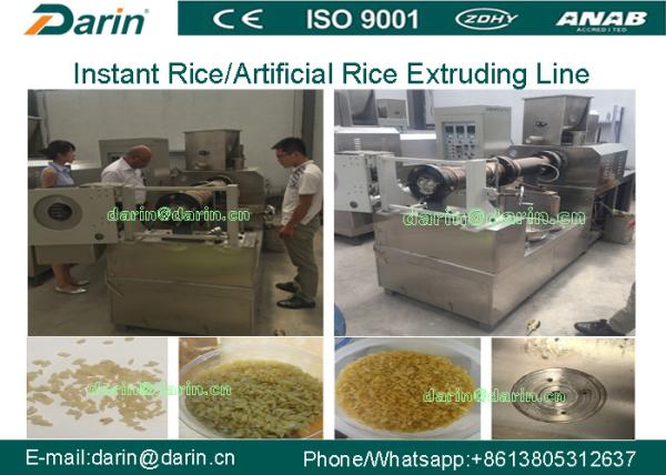 Buy cheap Food Extruder Machine / Complete Auto Artificial Nutritional Rice Production Line from wholesalers