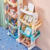 Buy cheap Childrens Plastic Garage Storage Shelves Two Tiers Plastic Stackable Shelf from wholesalers