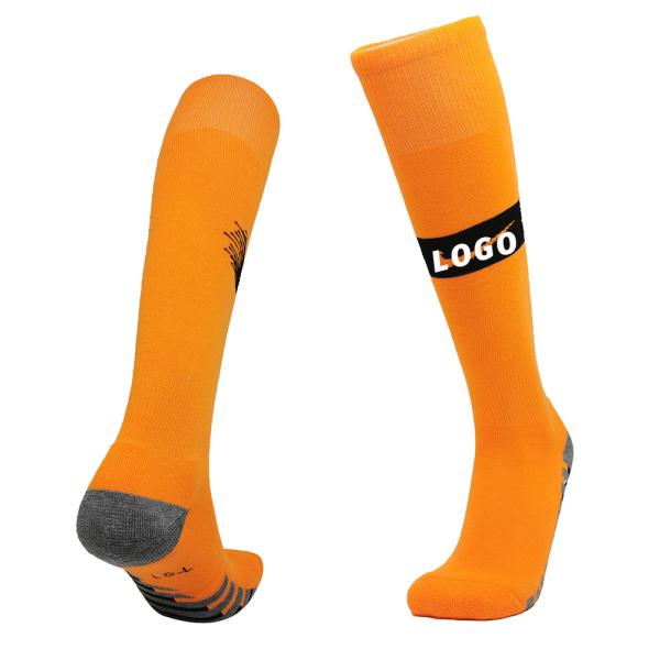 Buy cheap Youth Soccer Grip Socks Polyester Fibers Moisture Non Slip Football Socks from wholesalers