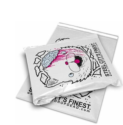 Custom Printing PE waterproof polythene mailing bag for Clothes Packing