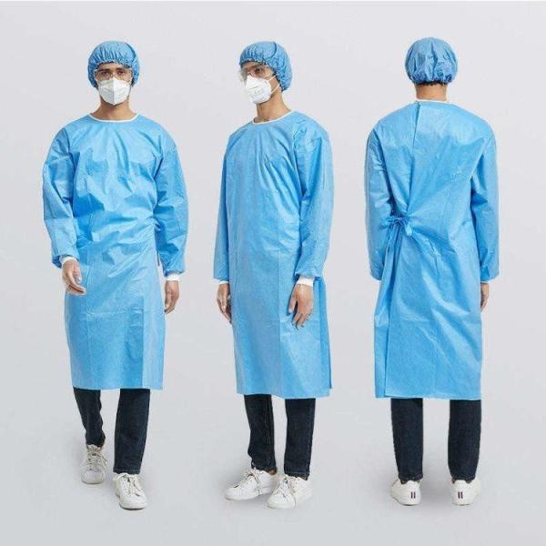 Buy cheap Level 2 Disposable Surgical Gown ISO 13485 Block Blood Penetration from wholesalers