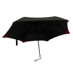 Automatic Folding Travel Umbrella With Lightweight Fibleglass Frame And Metal