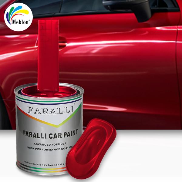 Buy cheap SGS Harmless Red Pearl Automotive Paint , Weatherproof Pearlescent Car Spray Paint from wholesalers
