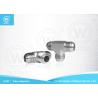 Buy cheap Quick Connect Male JIC 37° Flare Fittings Carbon Steel Hydraulic Tee Fitting from wholesalers