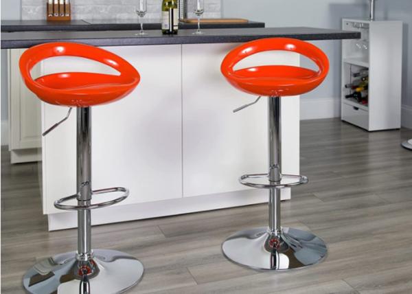 Buy cheap 300lb Vintage European Bistro Bar Stools Rust Burnt Orange Counter Stools from wholesalers