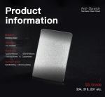Anti - Scratch Decorative Stainless Steel Sheet 201 304 316 For Kitchen