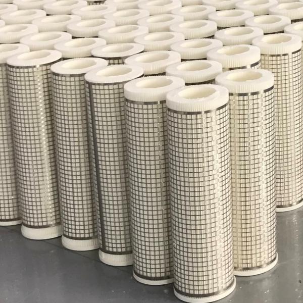 Buy cheap Silicone High Temperature Water Filter 15um 20um With Stainless Steel Cage from wholesalers
