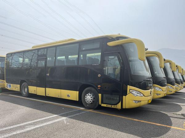 Buy cheap 35-50 Seats Used Electric Bus 150kw Automatic FTTB100 Second Hand 35 Seater Bus from wholesalers