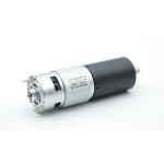 NEMA 17 24V DC Brush Gear Motor Low Noise 42mm 1:53 94Rpm 0.75A With Gearbox