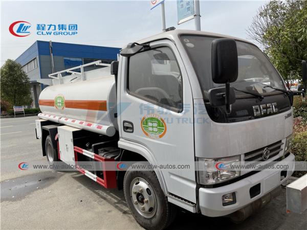 Buy cheap Euro V 5000L Dongfeng Fuel Delivery Tank Truck from wholesalers