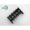 Buy cheap Black Barrier Terminal Block 2-18P 300V 20A Pitch 10.00mm PBT Brass 9-10mm from wholesalers