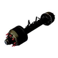 Buy cheap Round 1.84M Semi Trailer Axles ISO9001 Front Steering Axle Blue 420x220mm product