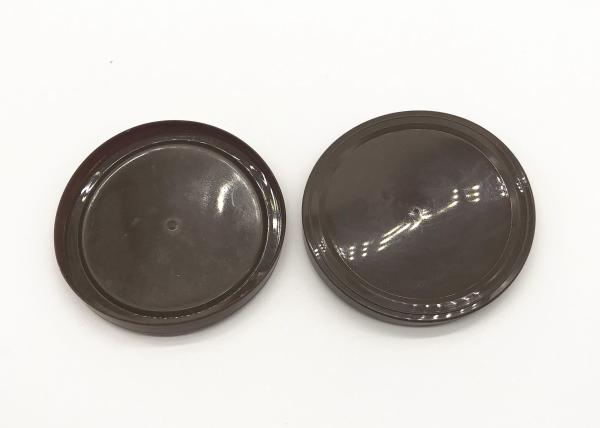 Buy cheap Reusable 0.25mm Thickness PE Lid / Cylinder Or Round Plastic Tin Can Covers from wholesalers