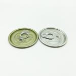 211 65mm tinplate gold/clear Easy Open Ends,tomato paste can lids,full aperture