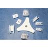 Buy cheap 3.6-3.9 G/Cm3 Alumina Ceramic Components With Thermal Conductivity 20-30 W/M.K from wholesalers