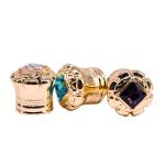 Light Weight High End Design Zamac 34*35mm Perfume Bottle Cap