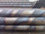 600mm SAW Carbon Steel Pipes GB/T9711 Astm Spiral Welded Steel Pipe