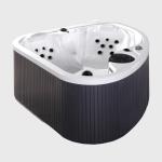 Outdoor Hot Jacuzzi Bathtubs 60 X 30 Whirlpool White Eco Friendly