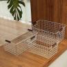 Buy cheap Pantry Welded Collapsible Wire Mesh Basket PVC Coated Save Small Items from wholesalers