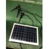 Buy cheap 3*5w led outdoor waterproof landscaping ground smartyard triple lampheads solar spotlight,3pcs lamphead solar spotlight from wholesalers