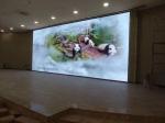 Die-Cast Aluminum Screen Indoor HD Video Advertisement For Station Wedding