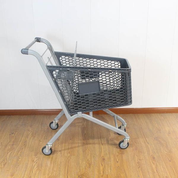 Buy cheap 100L Professional Manufacturer Of European SGS Certification Plastic Shopping Carts from wholesalers