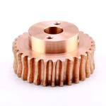 High Precision Custom Gears Stainless Steel Aluminum Brass Spur Gear Pinion CNC