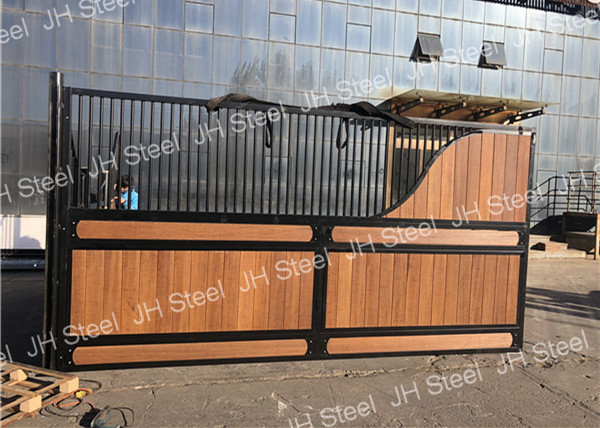 horse riding equipment stable stall front wood panel gates for horse