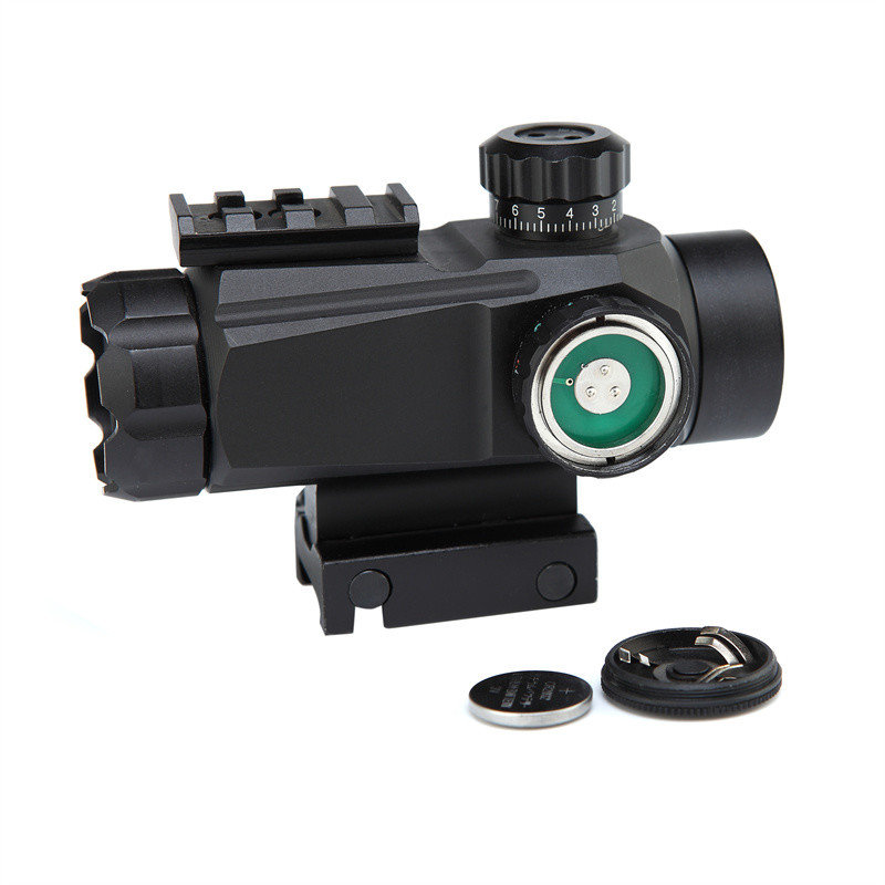 RD043 1X35 Green and Red Dot Sight with 20mm Rail for Handgun and HuntingRifles
