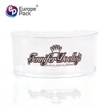 New fashion plastic cute 125ml clear mini cup cake container from guangdong