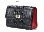 Fashion crocodile skull leather bag for women with one shoulder slung chain