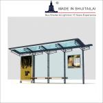 ShiJiTaiLai H450mm Bench Aluminum Bus Shelter