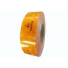 Buy cheap Yellow Ece 104 Reflective Tape 5cm Width For Trucks Cars Trailer from wholesalers