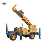 300m 90kw Trailer Mounted Water Well Drilling Rigs Diesel Engine Machine