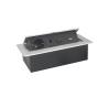 Buy cheap Zinc Alloy Hidden Conference Table Pop Up Socket 7mm Thickness from wholesalers