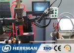 Argon Arc Welding Cable Armouring Machine For Metal Sheathing Fire Retardant
