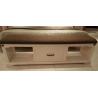 Buy cheap Melamine Upholstered Storage Bench / Bedroom Bench Seat With Drawers from wholesalers