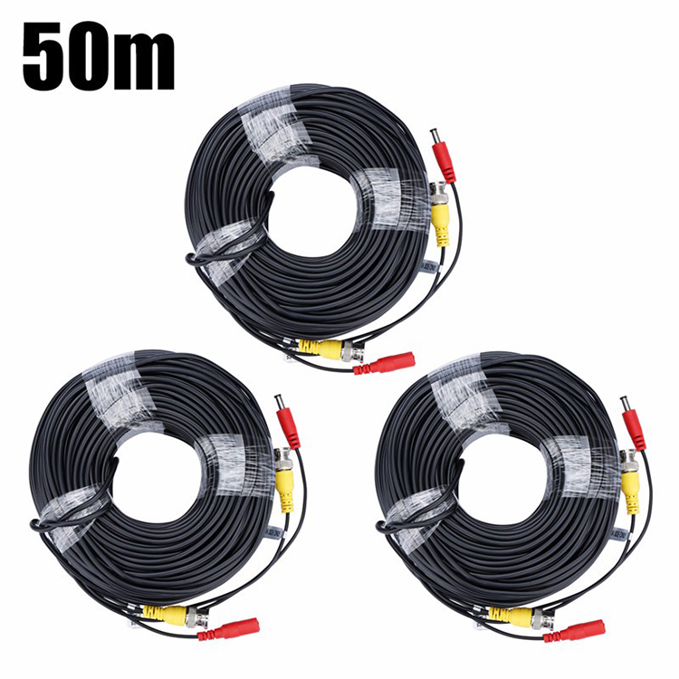 1M 5M 10M Male to Female CCTV Camera Security Assembly RG59 Video BNC DC Power SDI Cable