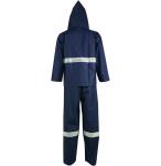 Light Women Men'S Reflective Rain Jacket With Hood Motorcycle Outdoor Riding