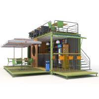 Buy cheap Topshaw Design Modular Foldable Coffee Shop Container Prefab for sale product