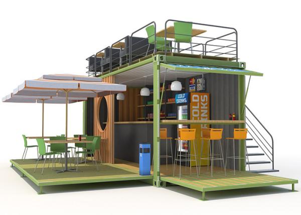 Buy cheap Topshaw Design Modular Foldable Coffee Shop Container Prefab for sale from wholesalers