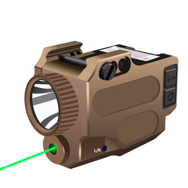 Buy cheap 520nm Shotgun Green Laser Light Combo 500 Lumens Rechargeable from wholesalers