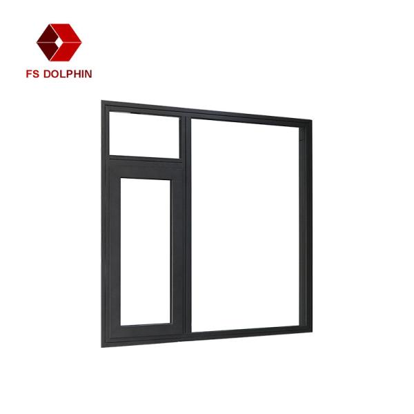 Buy cheap Anti Scratch Aluminum Casement Window Double Glazed Size Customized from wholesalers