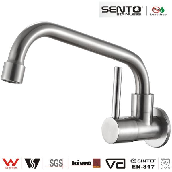 Buy cheap SENTO wall mounted 1 WAY kitchen faucet from wholesalers